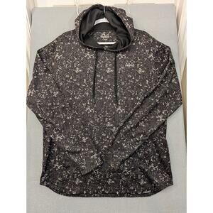 Primo Golf Hoodie Mens XL Black Gray Camo